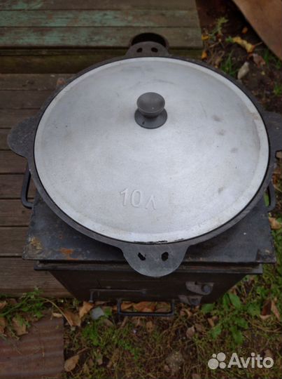 Казан с печью