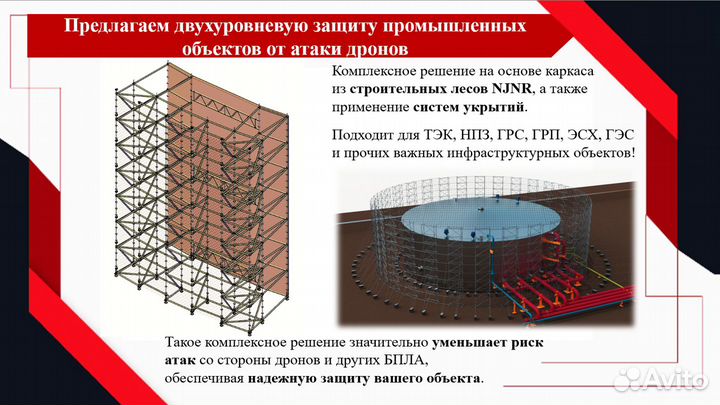 Защита нпз и других важных объектов от атаки бпла