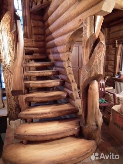 Лестница мдф