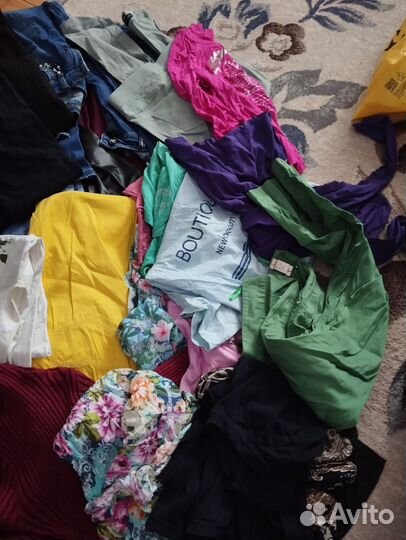 Большой пакет женских вещей 42-44