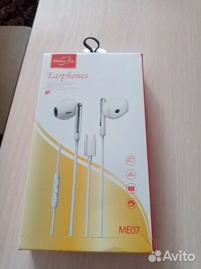 Проводные наушники type c