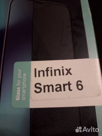 Infinix SMART 6. Зещитное стекло