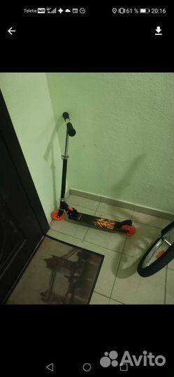 Самокат детский новый