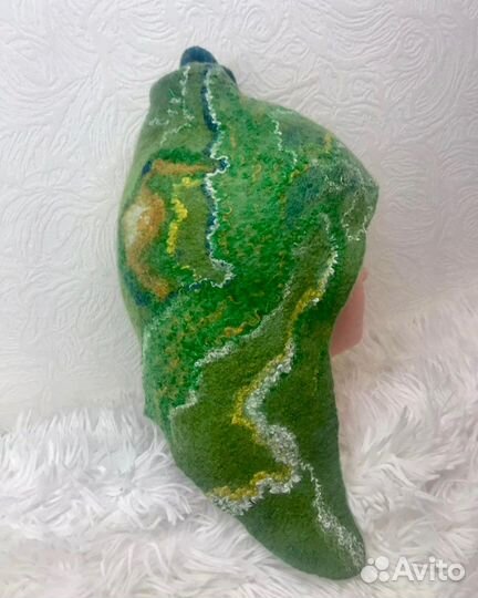 Банные комплекты (варежки и шапка)