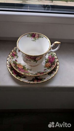 Чайное трио Royal Albert Old Country Roses