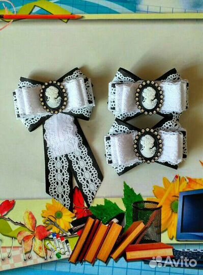 Комплект банты и галстук