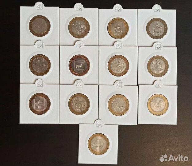 10 рублей биметалл