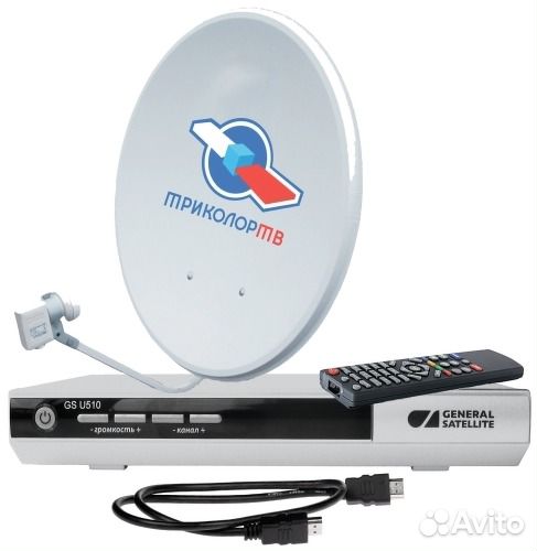 Подключение и настройка триколор тв