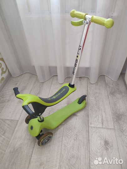 Самокат трехколесный беговел Globber 3в1