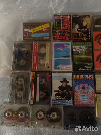 Аудиокассеты с записью