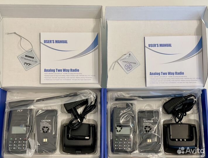 Комплект раций TYT TH-UV98 10W 2шт