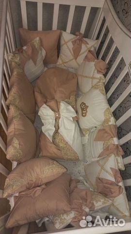 Бортики в кроватку