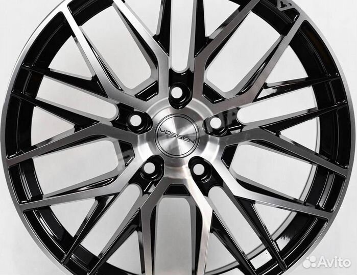 Литой диск в стиле vossen R17 5x114.3. Беспл подбо