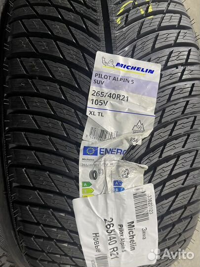 Michelin Pilot Alpin PA5 255/40 R21 и 265/40 R21 V