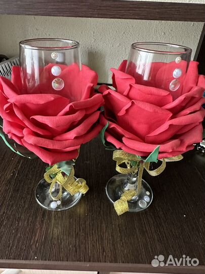 Свадебные бокалы