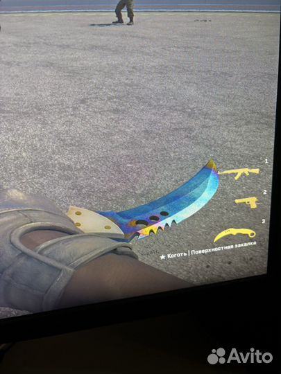 Talon knife blue gem pattern 960