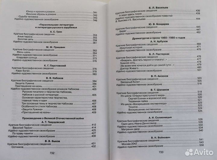 Произведения школьной программы в кр. изложении