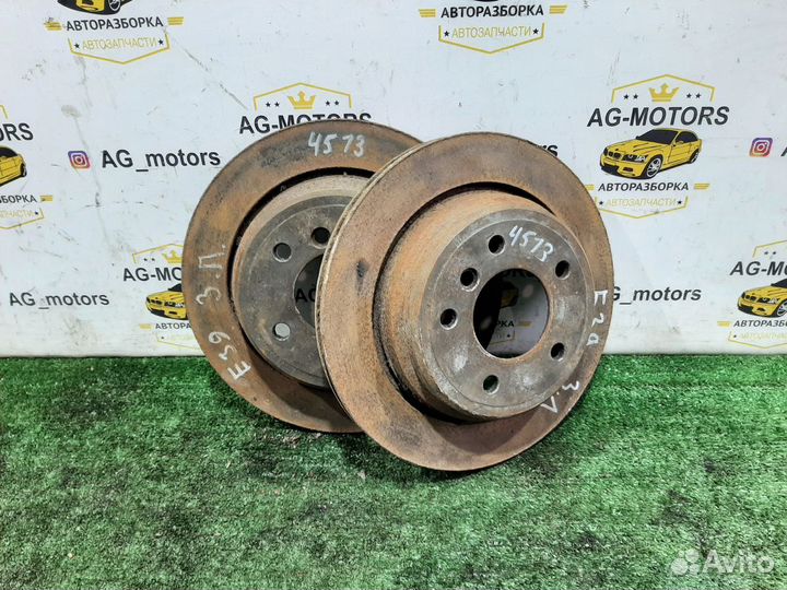 Диск тормозной задний BMW E39