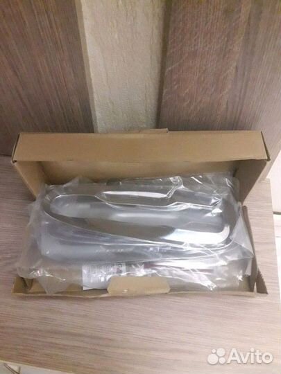 Накладки на двери под ручки на Прадо 150