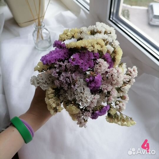 Букет из сухоцветов статица