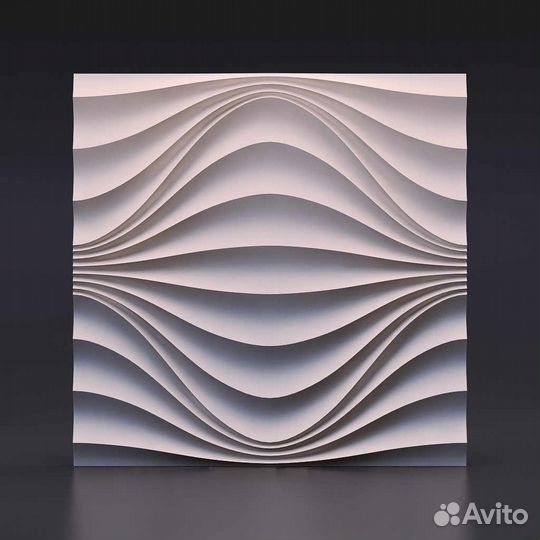 Гипсовая 3D панель 