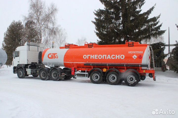 Полуприцеп бензовоз GT7 ППЦ-28, 2023