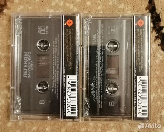Аудио кассеты с записью