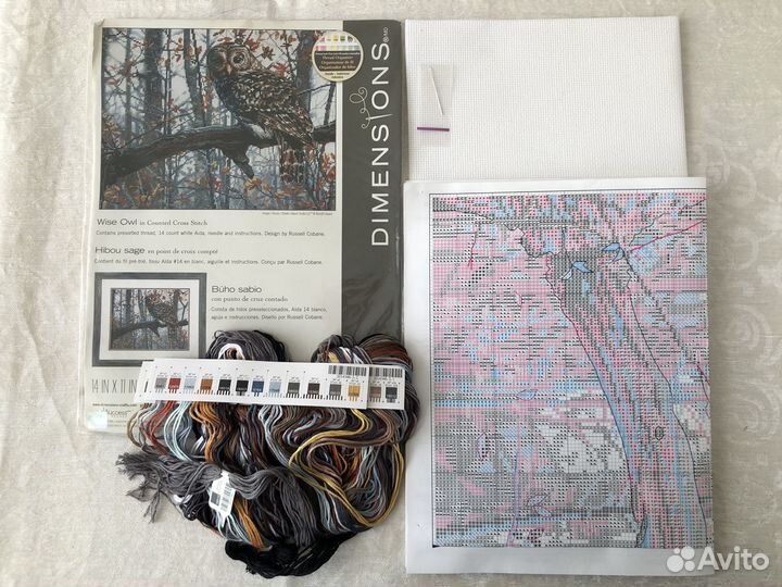 Набор для вышивания dimensions Wise Owl 70-35311