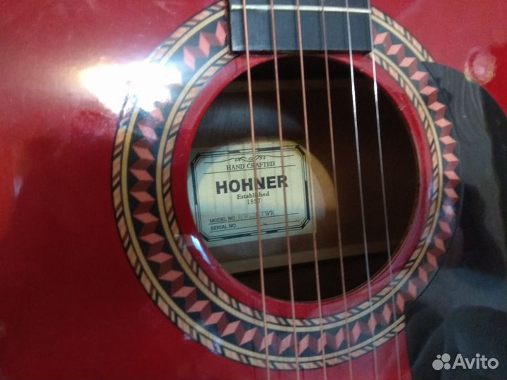 Акустическая гитара hohner