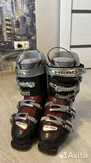 Горнолыжные ботинки head 24/24,5 женские