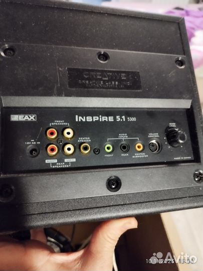 Акустические колонки creative