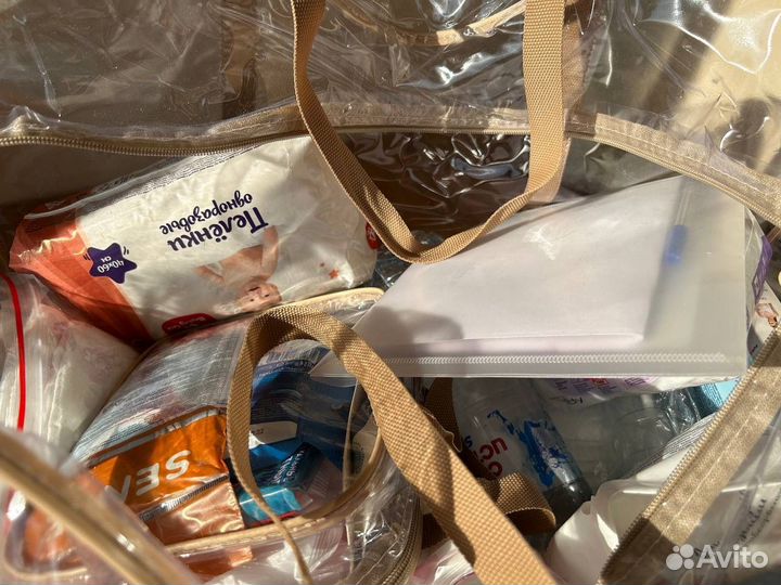 Готовая сумка в роддом 45 вещей