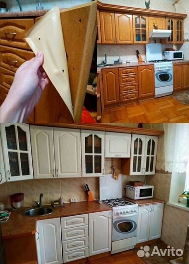 Покраска и ремонт мебели на месте