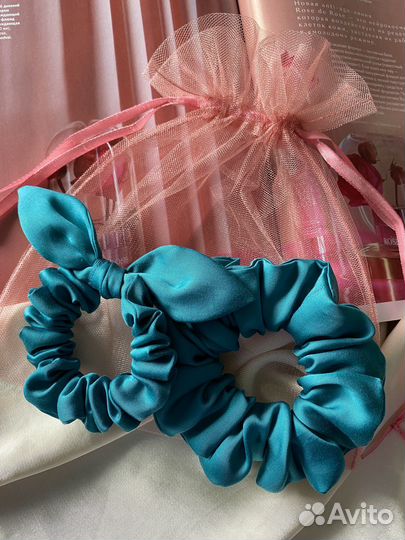 Набор шелковистых резинок для волос