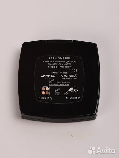 Тени для век Chanel 81 Beiges Velours