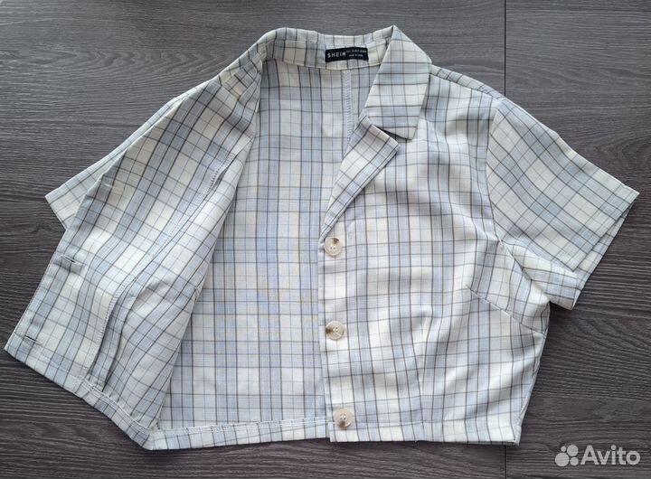 Укороченная рубашка