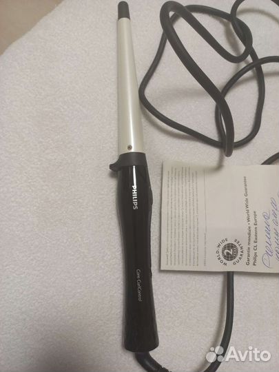 Philips плойка конусная care curlcontrol hp8618