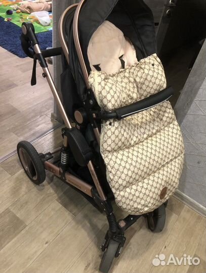 Зимний конверт в коляску