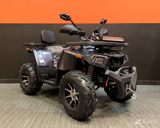 Квадроцикл Tao Motor ATV 200 Lux (Серый)