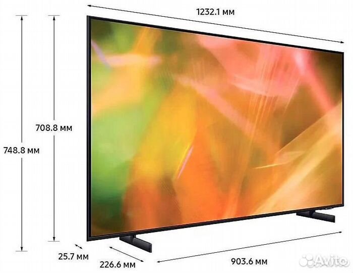 Новый телевизор Samsung TV LED UE55AU8000uxce