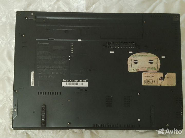 Ноутбук Lenovo ThinkPad T61