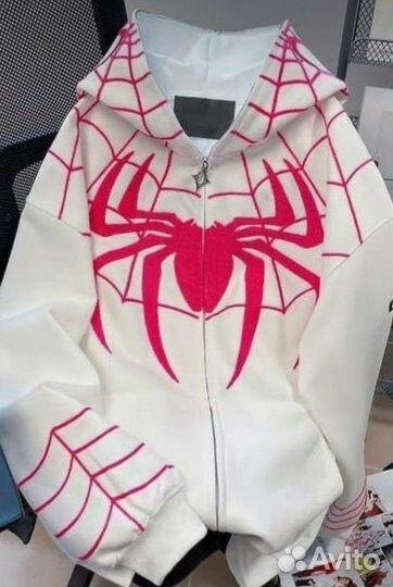 Худи, зипка, человек паук