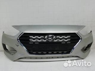 Бампер на solaris