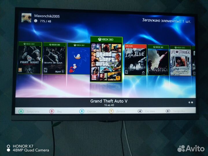Игровая приставка xbox 360 прошитая