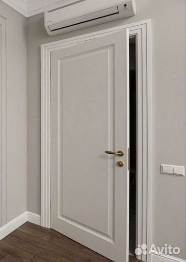 Дверь межкомнатная белая