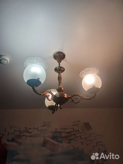 Люстра потолочная бу СССР