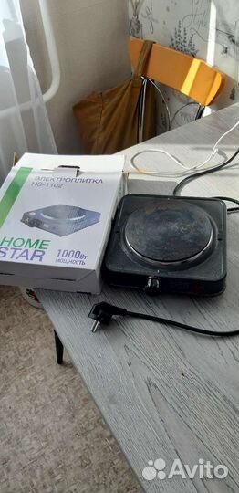 Электроплита и электрочайник