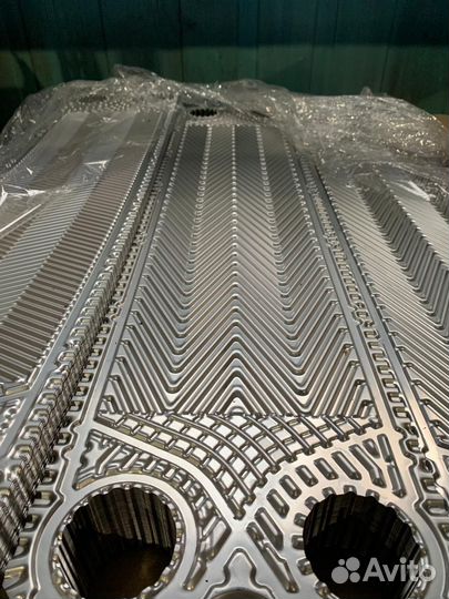 Пластины и уплотнения для теплообменника Ду65