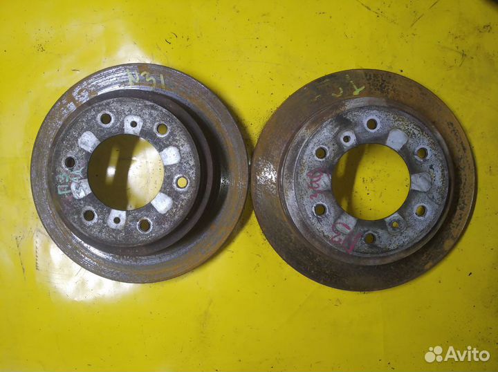 Диски тормозные задние Митсубиси Паджеро 3