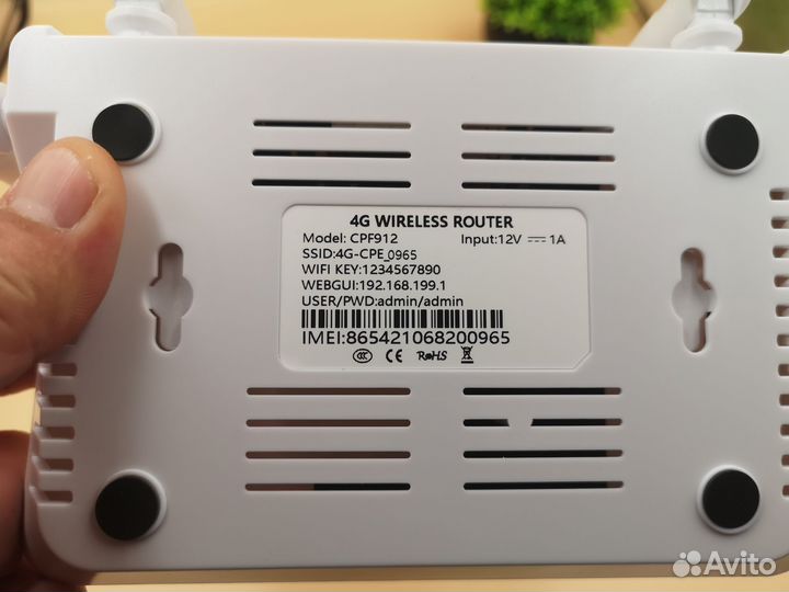 Wifi роутер 4g модем для sim